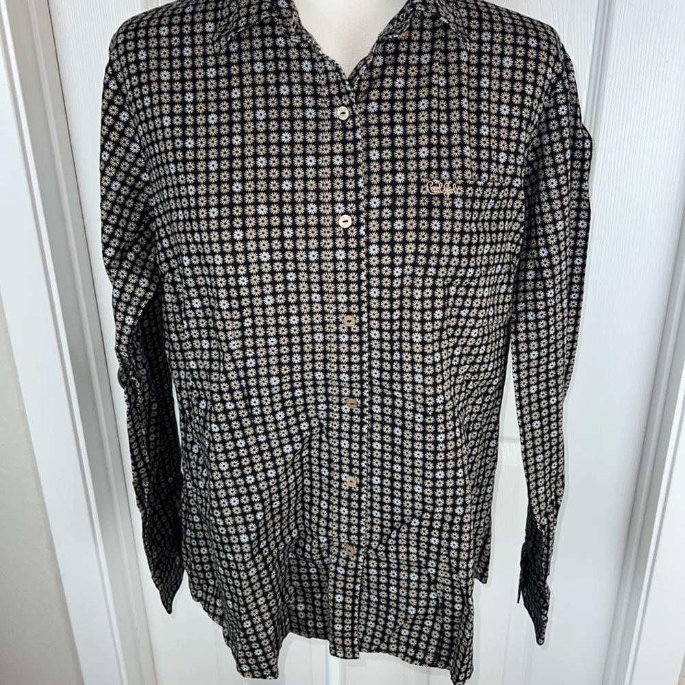 Cruel Girl Western Cowgirl Country Button Down Top Size. XL
